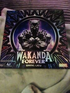 Wakanda Forever Board Game Marvel Black Panther Hero Games Spin Master Complete