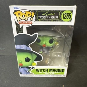 Funko Pop The Simpsons Treehouse of Horror Witch Maggie #1265 Vinyl Figure - Picture 1 of 6