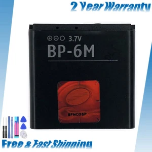 Nowy do Nokia BP-6M Bateria N73 9300 9300i N93 6288 6280 BP6M - Zdjęcie 1 z 4