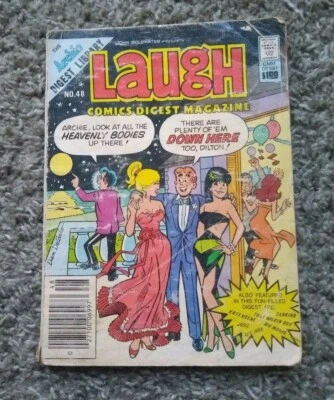 ARCHIE LAUGH COMICS DIGEST MAGAZINE 48 VINTAGE COLLECTABLE COMIC BOOK  - Image 1 of 4