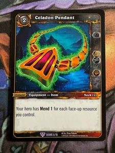 Insignia Promocional World of Warcraft TCG 2/12 Colgante Celadon - Imagen 1 de 2