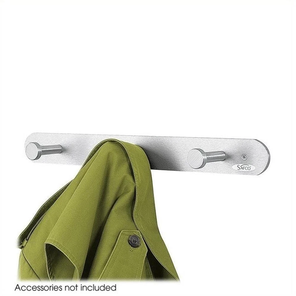 Safco 4201 Nail Head Metal Coat Hooks