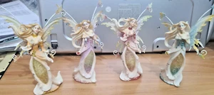 4 Fate Amore 4 Elementi Resina Nuove - 20cm con ali 15cm senza ali - Imagen 1 de 9