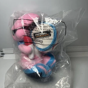 Energizer Pink Bunny Sitzsack 7 Zoll Plüschtier 1997 Neu in versiegelter Originalverpackung - Bild 1 von 3