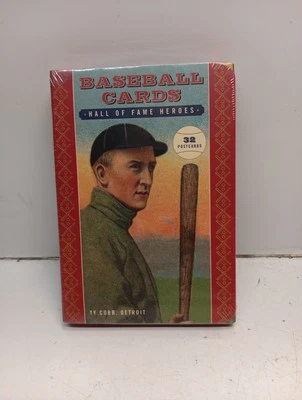 Tarjetas de béisbol héroes del Salón de la Fama 32 postales, nuevas sin abrir  Foto 1 de 2