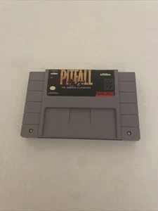 Pitfall: The Mayan Adventure - Authentic Nintendo SNES Game - Cleaned & Tested - Picture 1 of 5