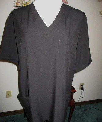 Blusa Médica Nueva con Etiqueta Para Mujer Talla L Negra, 4 Bolsillos, Elástica Foto 1 de 4