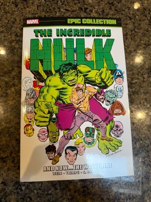 NUEVO Incredible Hulk Epic Collection Vol 7 y ahora... The Wolverine TP Foto 1 de 4