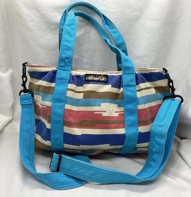 Bolso Bandolera Kavu Lg Azteca Patrón Suroeste Cartera Montaña Logo ¡GUAU! Foto 1 de 4