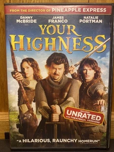 Your Highness (DVD, 2011) fast free shipping very good - Picture 1 of 3