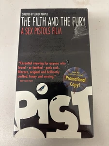 The Filth And The Fury A Sex Pistols Film Promotional VHS Sealed Vintage 2000 - Picture 1 of 4