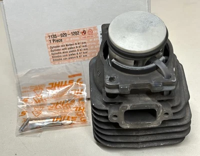 ОРИГИНАЛЬНЫЙ ЦИЛИНДР STIHL С ПОРШНЕВЫМ КОМПЛЕКТОМ 1135 020 1202 ДЛЯ MS361 MS361C 361 C-Q / C-B - Изображение 1 из 4