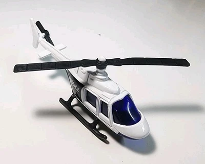 2010 Maisto Speed Wheels Police Helicopter Diecast/Plastic Chopper - Image 1 of 4