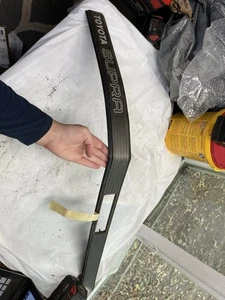 1986-1992 Toyota Supra rear exterior trim molding emblem piece faded RH SU1 - Picture 1 of 8
