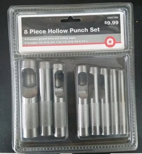 8 Piece Hollow Punch Set 1051760 By Tractor Supply - Picture 1 of 4
