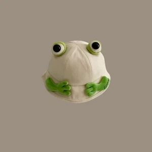 Wide Brim Sun Cap With Ears Beach Cap Cute Baby Hat Summer - Picture 1 of 11