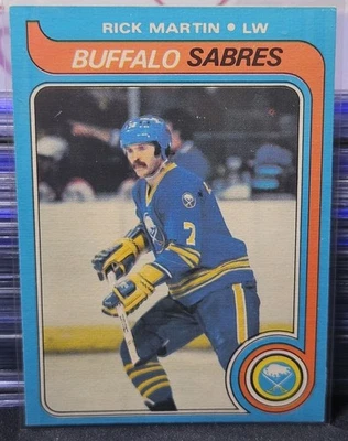 79-80 O-Pee-Chee Rick Martin 🚨🚨🚨 Buffalo Sabres  - Image 1 of 2