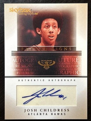 SkyBox Autographics Future Signs 2004-05, Josh Childress Auto, #FSA-JC Foto 1 de 2