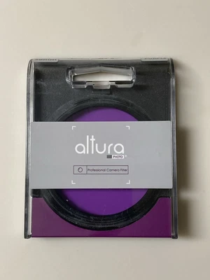 Altura Photo Professional Camera Filter 58MM Purple With Case Digital HD - Image 1 of 4