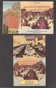 Y14 2Stk. Bristol Hotel, Split View Pink Elephant Room - Bristol Zimmer unbenutzt - Bild 1 von 2