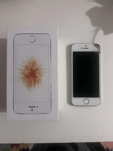 Apple iPhone 5S 16GB - Gold & White - ME434B/A A1457 - WORKING - BROKEN SCREEN - Afbeelding 1 van 5