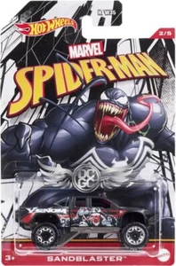 HOT WHEELS SPIDER-MAN VENOM SANDBLASTER - HARD TO FIND - Picture 1 of 4