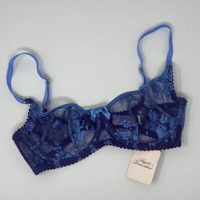 Sujetador azul Agent Provocateur Gwenith 32D nuevo con etiquetas Foto 1 de 4