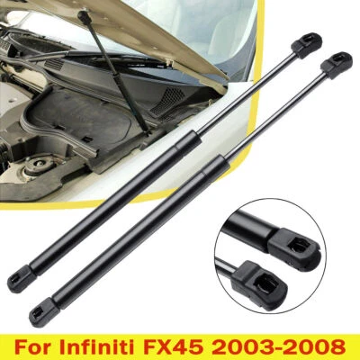 For Infiniti FX35 FX45 2003-2008 Front Hood Gas Lift Supports Shocks Struts — 第 1/4 张图片