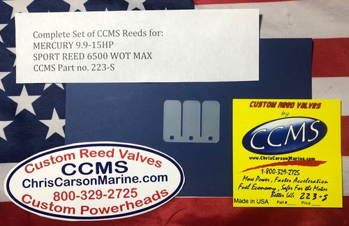 CCMS Mercury/Mariner Sport Outboard Reed 9.9-15hp PN.223-S | eBay