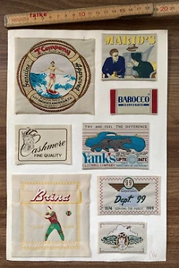 Embroidered Sew-On Patches Bundle Joblot from the 1980s 1990s - Various Sizes - Picture 1 of 5