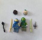Lego Ninjago Minifigures Lloyd Jay Plus Weapons Preowned Excellent Condition 
