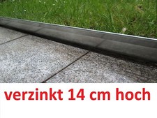 Rasenkante Metall verzinkt Beeteinfassung Beetumrandung Mähkante Rasenkanten