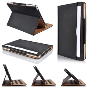 For iPad Air 1 2 Pro 12.9 5th Gen 6th Gen TAN Leather Luxury Magnetic Case Cover - Picture 1 of 20