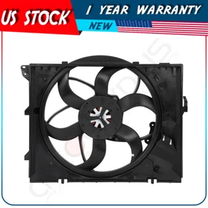 Engine Radiator Cooling Fan Assembly For 2009 2010 2011-2013 BMW 328i xDrive - Picture 1 of 9