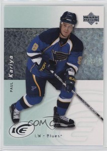2007-08 Upper Deck Ice Paul Kariya #65 HOF