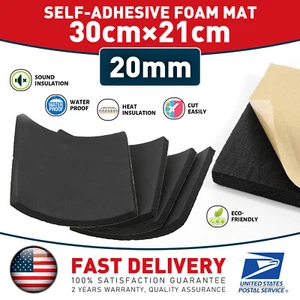 4 X Firewall Sound Deadener Car Engine Hood Heat Shield Insulation Deadening Mat - Picture 1 of 18