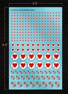 Chapter Customizer Bleeding Heart bits Compatible w/ Warhammer 40k Space Marines - Picture 1 of 16