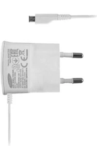 # Samsung Ladekabel ETA0U10 Ladeadapter Netzladekabel NEU BULK weiss - Bild 1 von 1