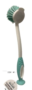 Durable Dish Bowl Pot Kitchen Washing Brush Suction Cup Brush Cleaning Brush - Picture 1 of 10