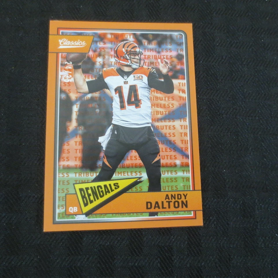 2018 Panini Classics #20 Andy Dalton Bengals 24/25 - Image 1 of 1