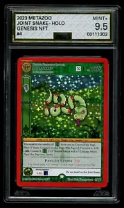 Metazoo Genesis Promo Joint Snake 22/49 Graded 9.5 AGS Very Rare High Grade - Bild 1 von 3