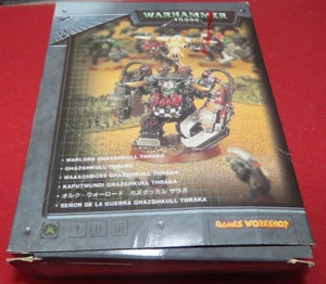 Games Workshop Warhammer 40k Ghazghkull Thraka Ork Warboss Metallfigur komplett - Bild 1 von 7