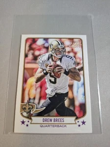 2013 TOPPS MAGIC FOOTBALL MINI PARALLELO SP #125 DREW BREES NEW ORLEANS SAINTS - Foto 1 di 2