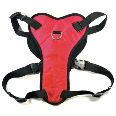 Arnés ajustable rojo Coastal Inspire para perros talla mediana cómodo interior de malla suave Foto 1 de 4