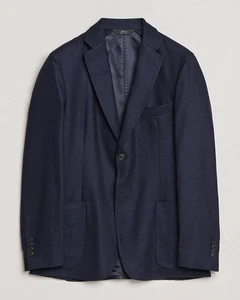 $5,300 BRIONI - Wool Navy Blue Sport Jacket - XXL - Picture 1 of 13