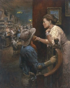 You Can Call me Darlin by Andy Thomas - Canvas Giclee Ltd Timeless Ed 24x30 - Picture 1 of 5