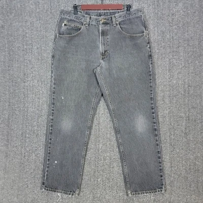 Vintage LL Bean Jeans Mens 34x28* Faded Black Double L Classic Fit Denim - Image 1 of 4