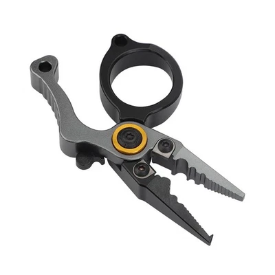 1× Anti-Rust Mini Fishing Pliers Scissors Line Cutter Hook Remover Split Ring - Image 1 of 4