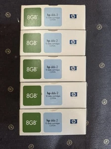50x HP DDS-2 8GB Data Cartridges (C5707A) – Originalverpackt, unbenutzt - Afbeelding 1 van 4
