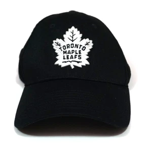 Toronto Maple Leafs Black & White Embroidered Adjustable Hat Fanatics - Bild 1 von 10